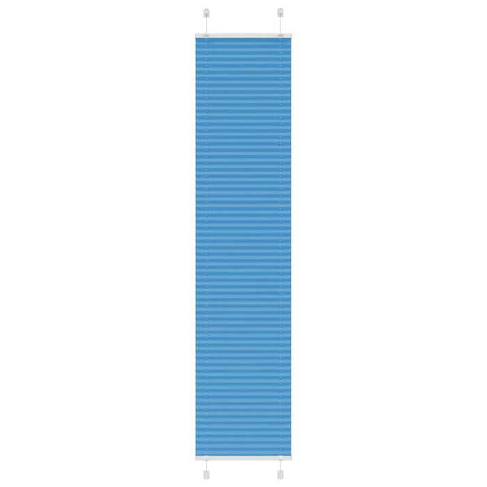 Jaluzea plisată Albastru 40x200 cm Lățime țesătură 39,4 cm WALTI