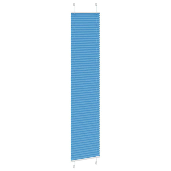 Jaluzea plisată Albastru 40x200 cm Lățime țesătură 39,4 cm WALTI