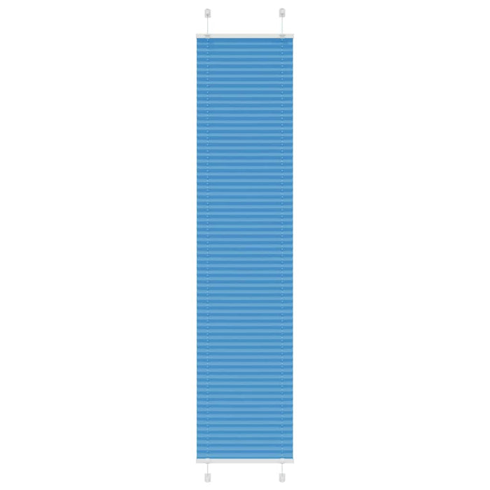 Jaluzea plisată Albastru 45x200 cm Lățime țesătură 44,4 cm WALTI