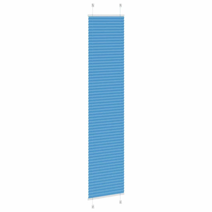Jaluzea plisată Albastru 45x200 cm Lățime țesătură 44,4 cm WALTI