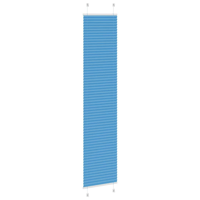 Jaluzea plisată Albastru 50x200 cm Lățime țesătură 49,4 cm WALTI