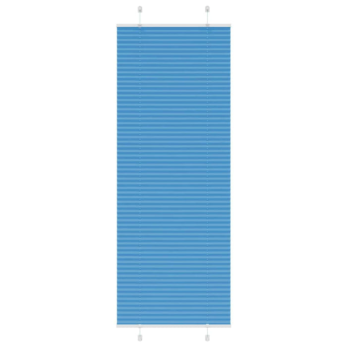 Jaluzea plisată Albastru 70x200 cm Lățime țesătură 69,4 cm WALTI