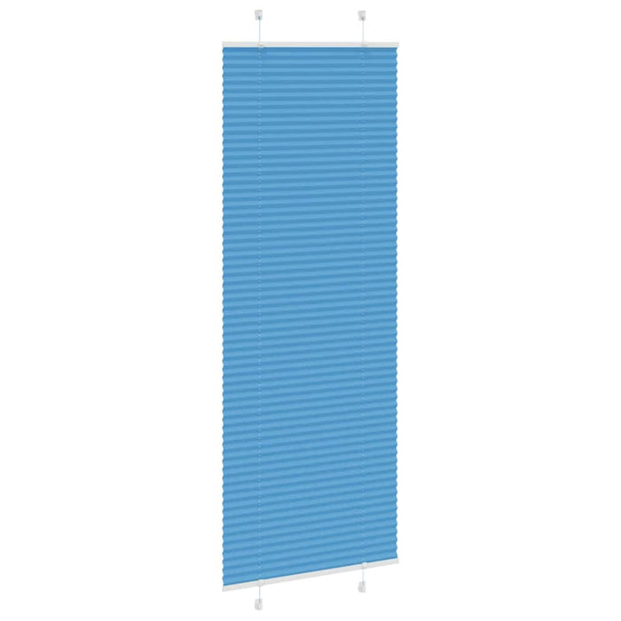 Jaluzea plisată Albastru 70x200 cm Lățime țesătură 69,4 cm WALTI