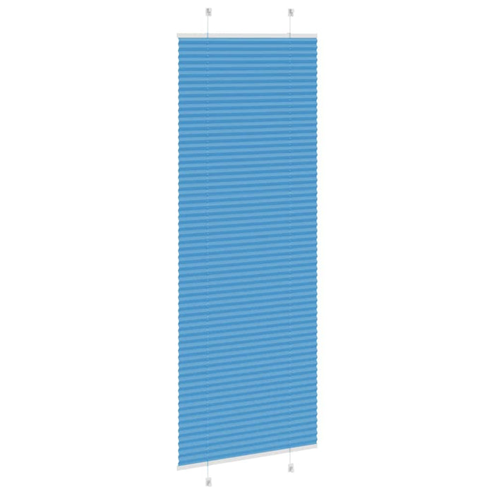 Jaluzea plisată Albastru 70x200 cm Lățime țesătură 69,4 cm WALTI