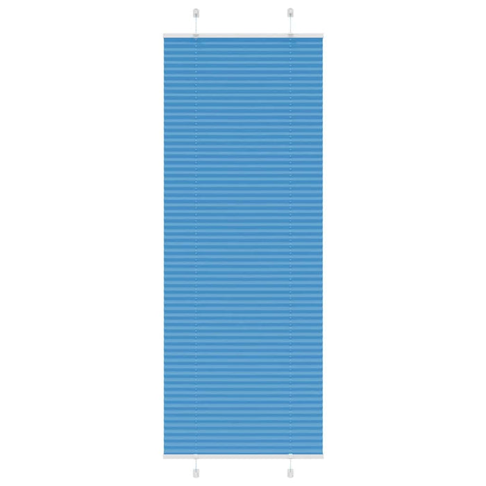 Jaluzea plisată Albastru 75x200 cm Lățime țesătură 74,4 cm WALTI