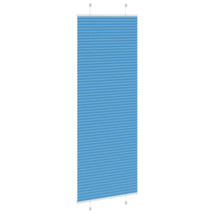 Jaluzea plisată Albastru 75x200 cm Lățime țesătură 74,4 cm WALTI