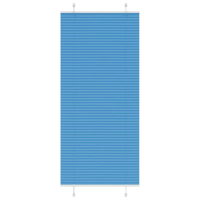 Jaluzea plisată Albastru 85x200 cm Lățime țesătură 84,4 cm WALTI