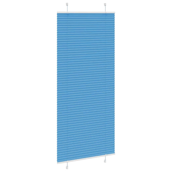 Jaluzea plisată Albastru 85x200 cm Lățime țesătură 84,4 cm WALTI