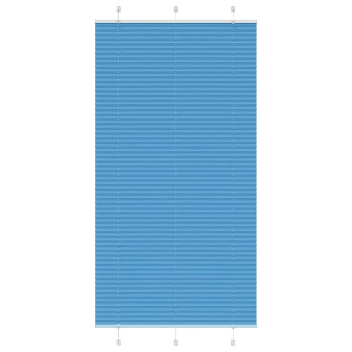 Jaluzea plisată Albastru 110x200 cm Lățime țesătură 109,4 cm WALTI