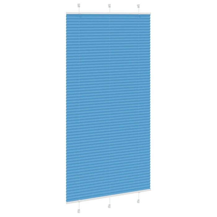 Jaluzea plisată Albastru 110x200 cm Lățime țesătură 109,4 cm WALTI