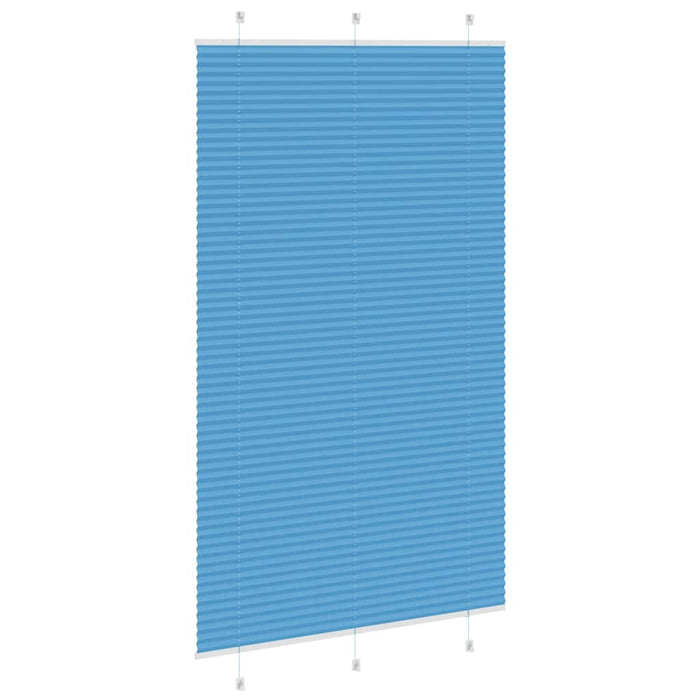 Jaluzea plisată Albastru 120x200 cm Lățime țesătură 119,4 cm WALTI