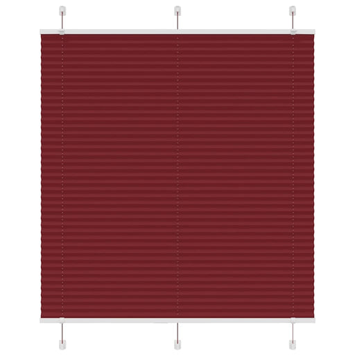 Jaluzea plisată Bordeaux Roșu 115x100 cm Lățime țesătură - WALTI WALTI