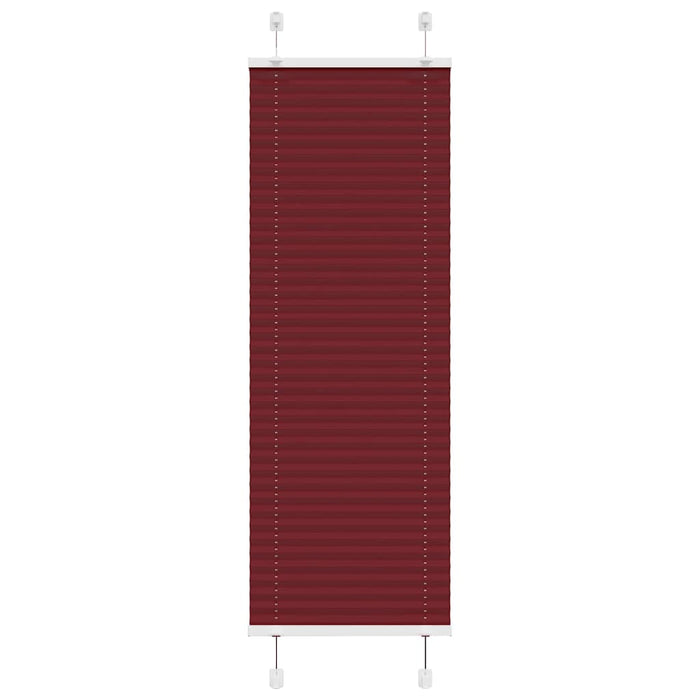 Jaluză plisată Bordeaux Roșu 50x150 cm Lățime țesătură - WALTI WALTI