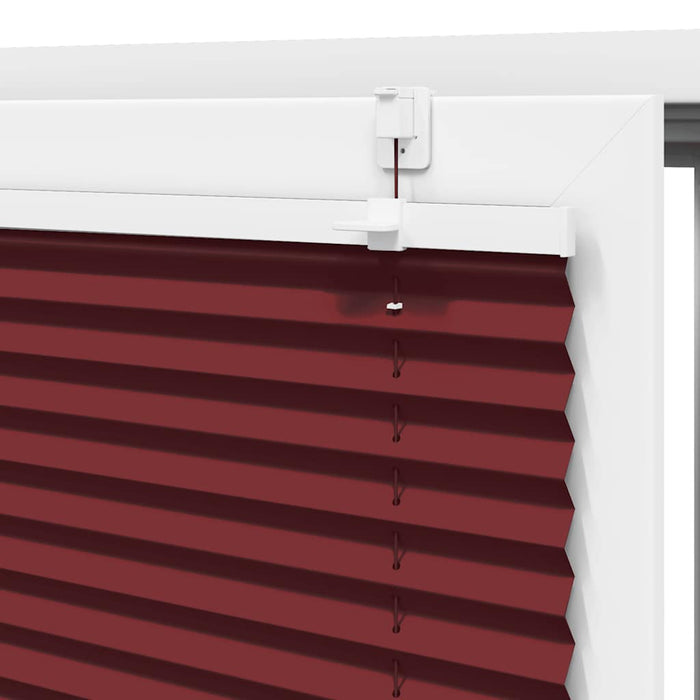 Jaluză plisată Bordeaux Roșu 50x150 cm Lățime țesătură - WALTI WALTI