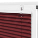 Jaluză plisată Bordeaux Roșu 50x150 cm Lățime țesătură - WALTI WALTI