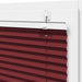 Jaluzea plisată Bordeaux Roșu 45x200 cm Lățime țesătură 44,4 cm - WALTI WALTI