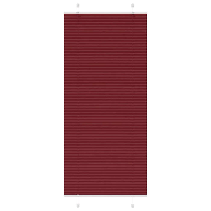 Jaluzea plisată Bordeaux Roșu 95x200 cm Lățime țesătură 94,4 cm WALTI