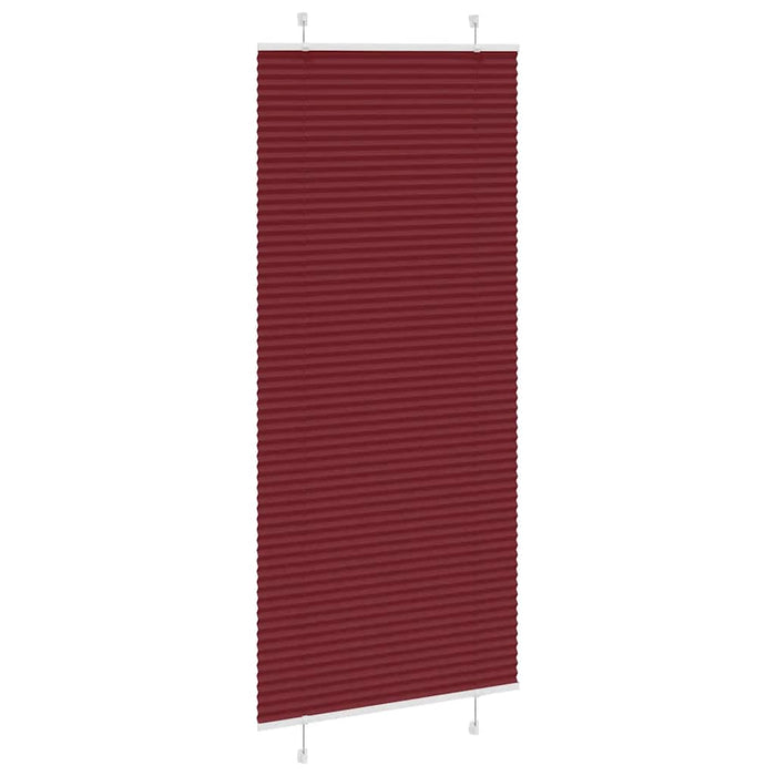 Jaluzea plisată Bordeaux Roșu 95x200 cm Lățime țesătură 94,4 cm WALTI