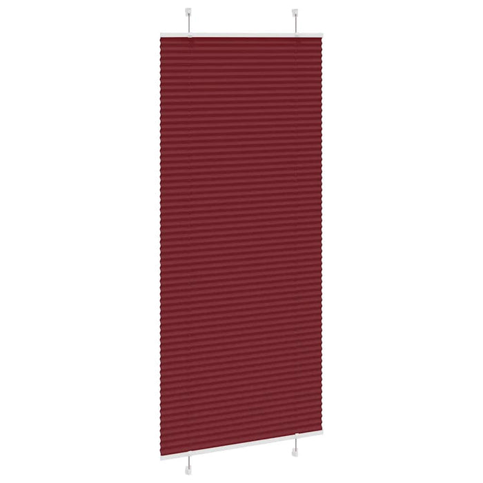 Jaluzea plisată Bordeaux Roșu 95x200 cm Lățime țesătură 94,4 cm WALTI