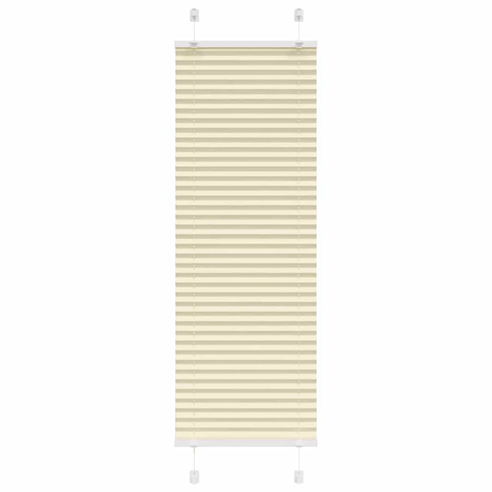 Jaluzea plisată Crem 40x100 cm Lățime țesătură 39,4 cm WALTI