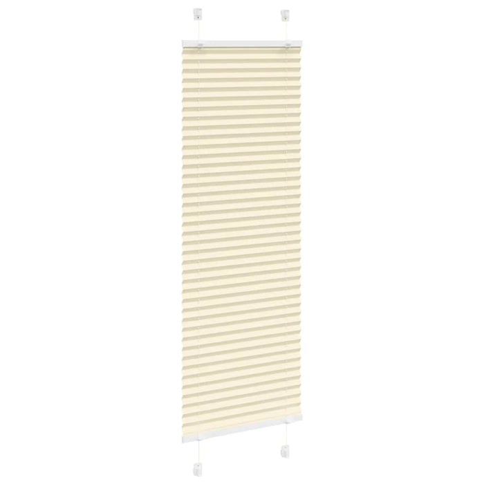 Jaluzea plisată Crem 45x100 cm Lățime țesătură 44,4 cm WALTI