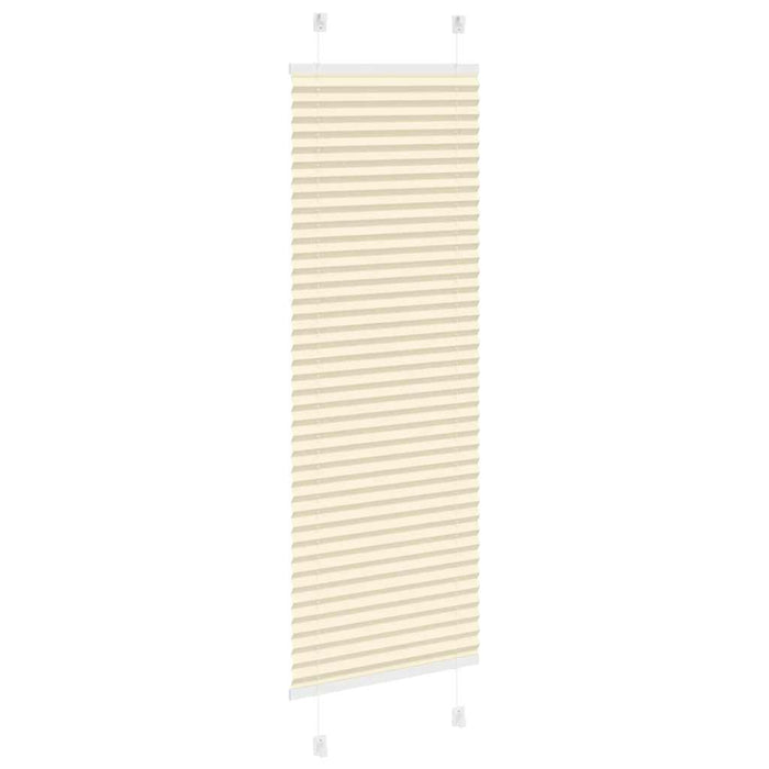 Jaluzea plisată Crem 50x100 cm Lățime țesătură 49,4 cm WALTI