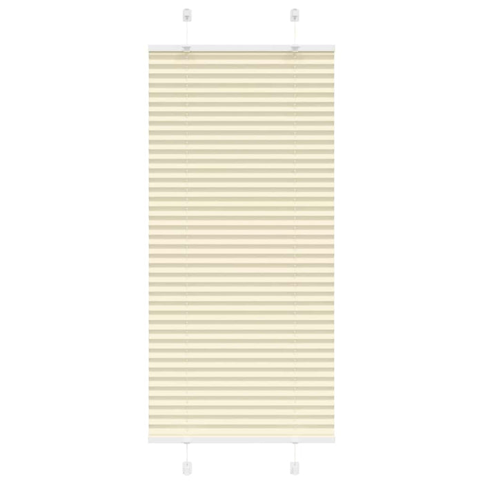 Jaluzea plisată Crem 60x100 cm Lățime țesătură 59,4 cm WALTI