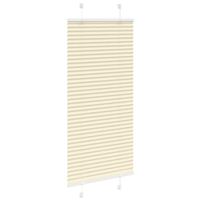 Jaluzea plisată Crem 60x100 cm Lățime țesătură 59,4 cm WALTI