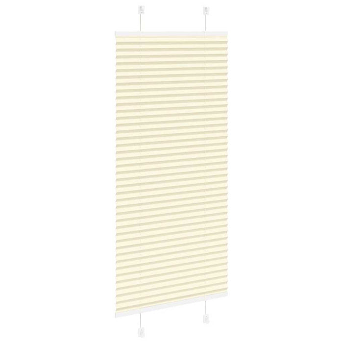 Jaluzea plisată Crem 60x100 cm Lățime țesătură 59,4 cm WALTI