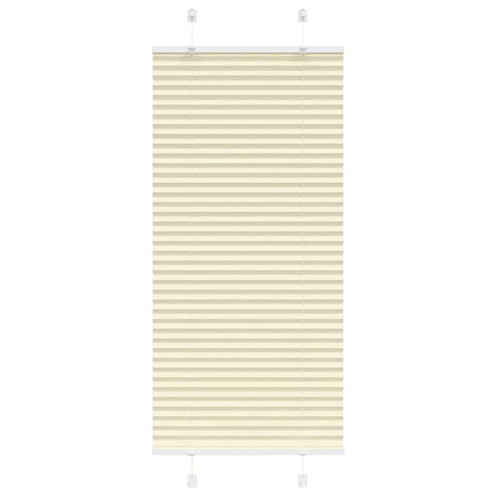 Jaluzea plisată Crem 65x100 cm Lățime țesătură 64,4 cm WALTI