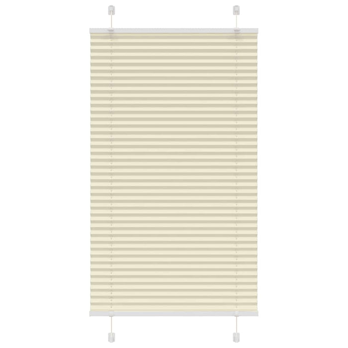 Jaluzea plisată Crem 70x100 cm Lățime țesătură 69,4 cm WALTI