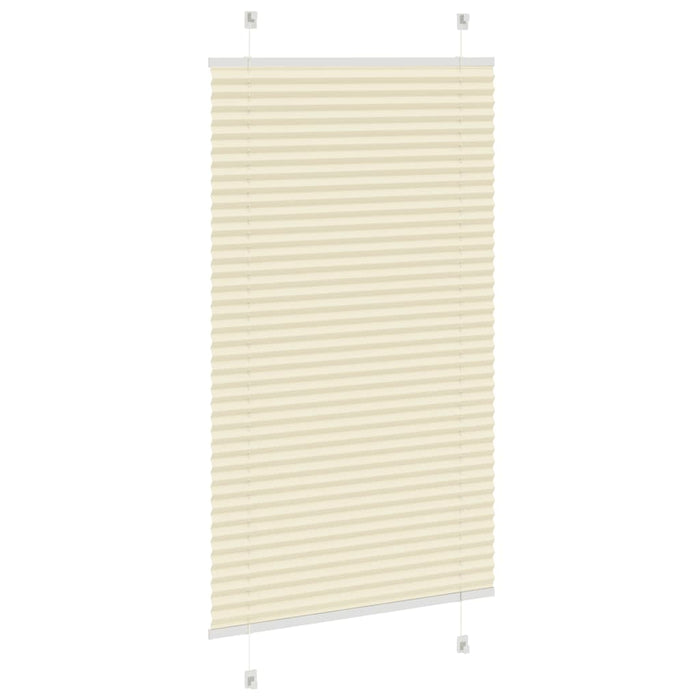 Jaluzea plisată Crem 70x100 cm Lățime țesătură 69,4 cm WALTI