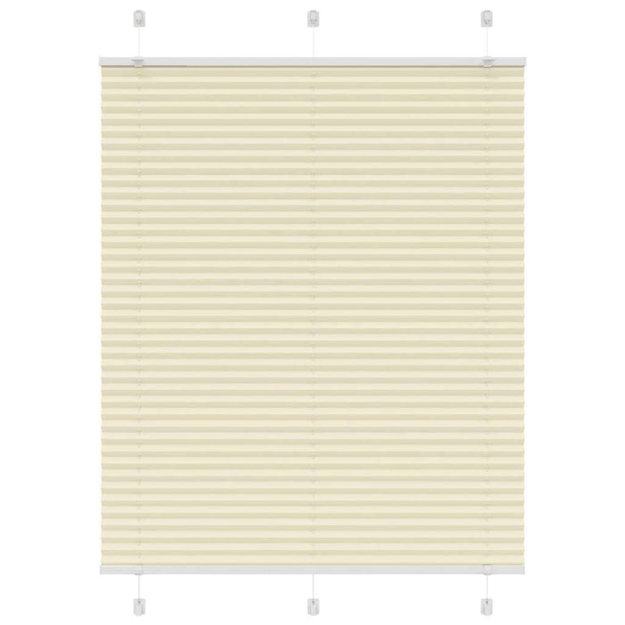 Jaluzea plisată Crem 105x100 cm Lățime țesătură 104,4 cm WALTI