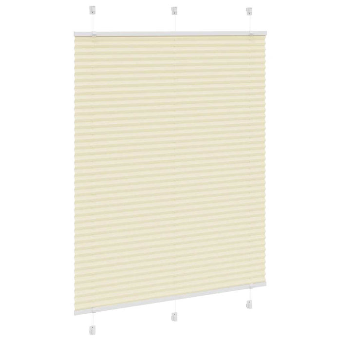 Jaluzea plisată Crem 105x100 cm Lățime țesătură 104,4 cm WALTI
