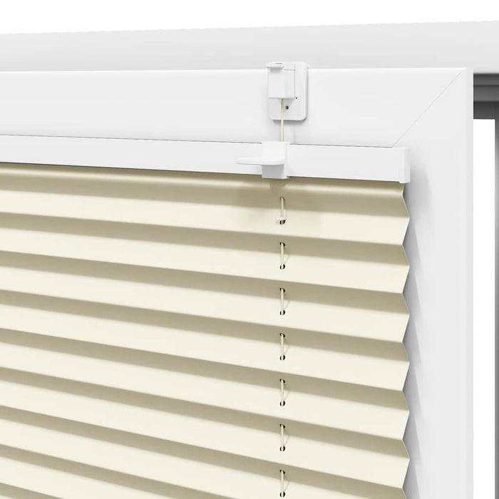 Jaluzea plisată Crem 105x100 cm Lățime țesătură 104,4 cm WALTI