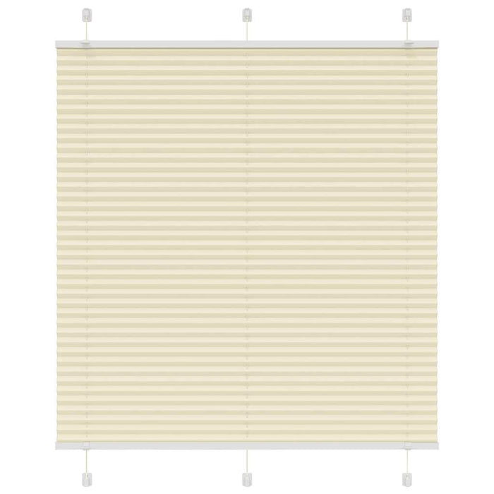 Jaluzea plisată Crem 115x100 cm Lățime țesătură 114,4 cm WALTI