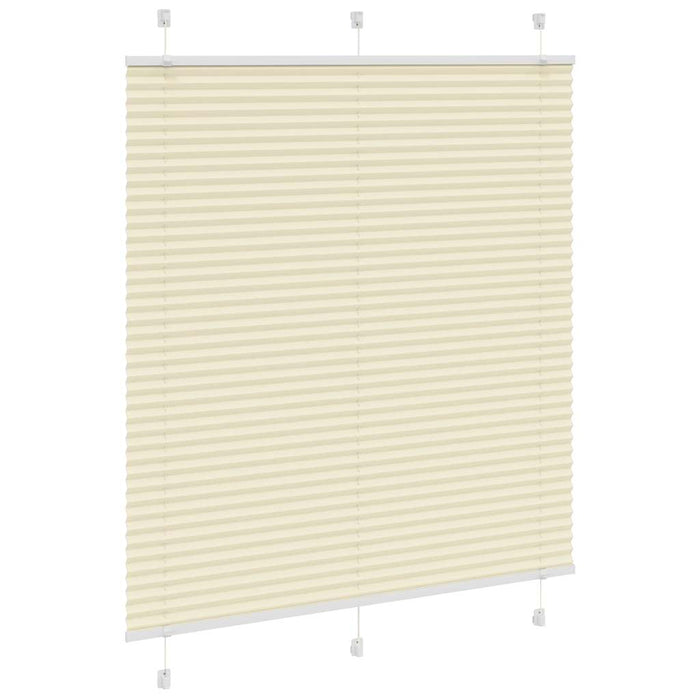 Jaluzea plisată Crem 115x100 cm Lățime țesătură 114,4 cm WALTI