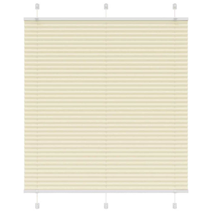 Jaluzea plisată Crem 120x100 cm Lățime țesătură 119,4 cm WALTI