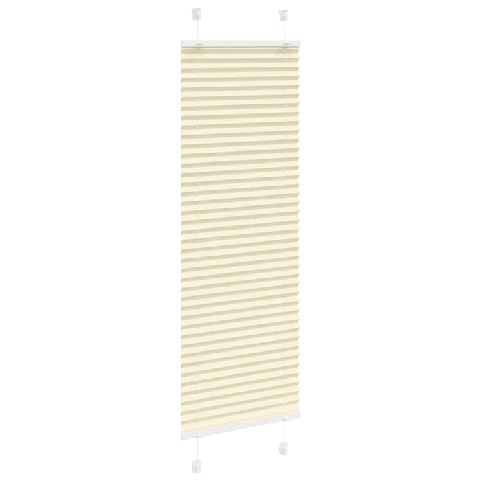 Jaluzea plisată Crem 40x150 cm Lățime țesătură 39,4 cm WALTI