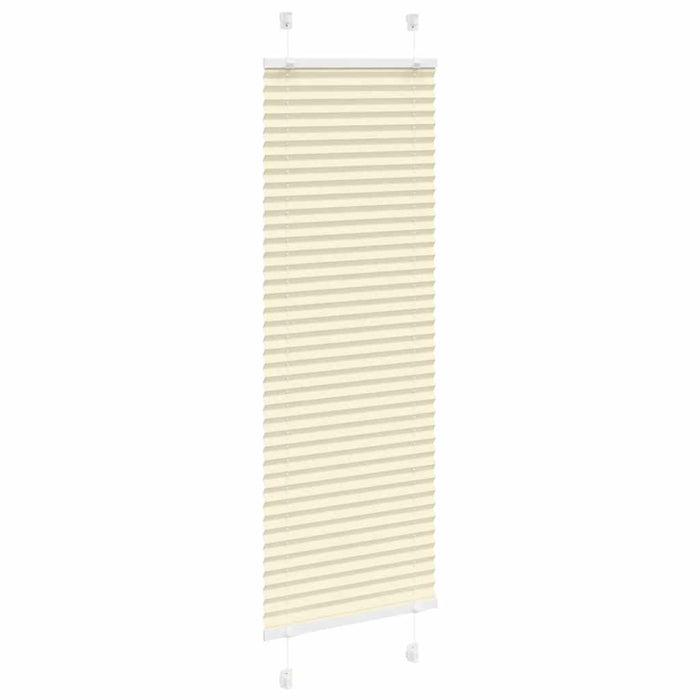 Jaluzea plisată Crem 50x150 cm Lățime țesătură 49,4 cm WALTI