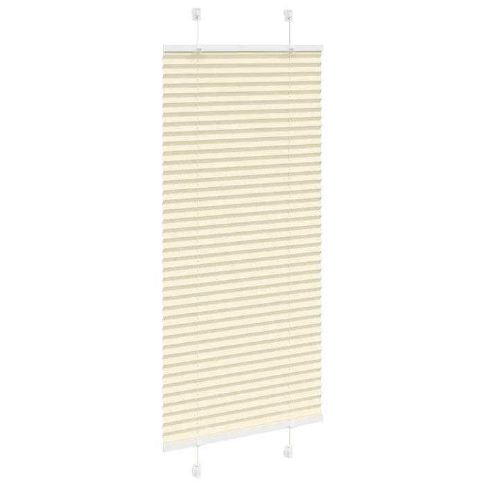 Jaluzea plisată Crem 55x150 cm Lățime țesătură 54,4 cm WALTI
