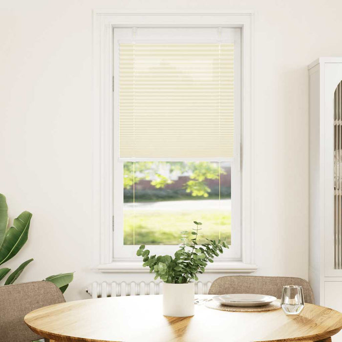 Jaluzea plisată Crem 60x150 cm Lățime țesătură 59,4 cm WALTI