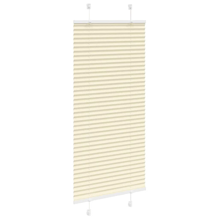 Jaluzea plisată Crem 65x150 cm Lățime țesătură 64,4 cm WALTI