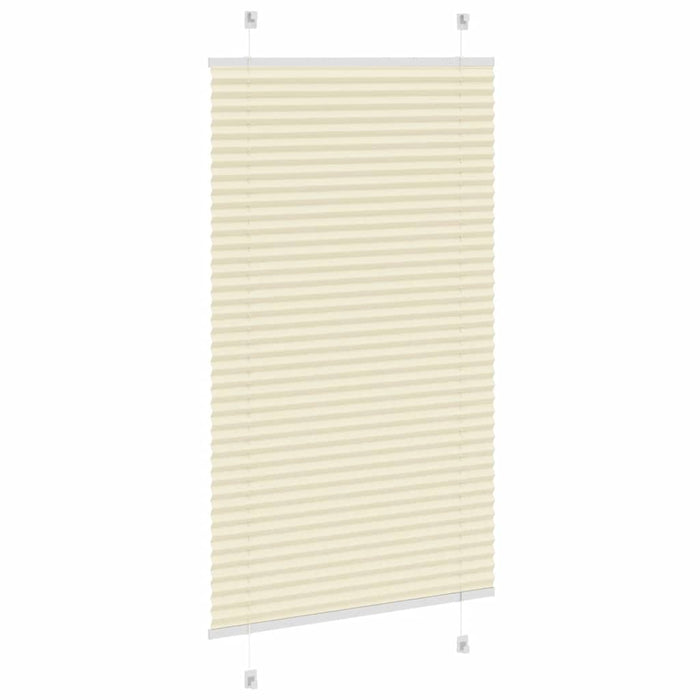 Jaluzea plisată Crem 70x150 cm Lățime țesătură 69,4 cm WALTI
