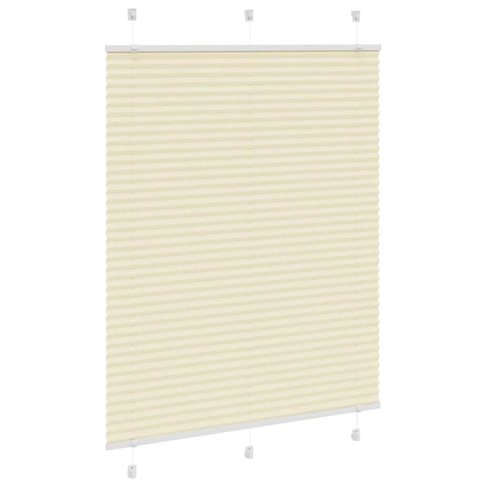 Jaluzea plisată Crem 110x150 cm Lățime țesătură 109,4 cm WALTI