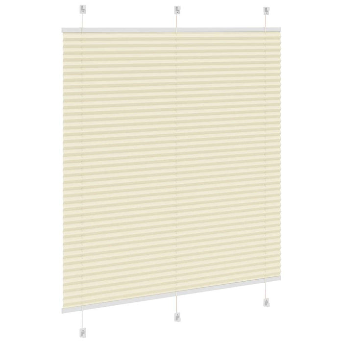 Jaluzea plisată Crem 115x150 cm Lățime țesătură 114,4 cm WALTI