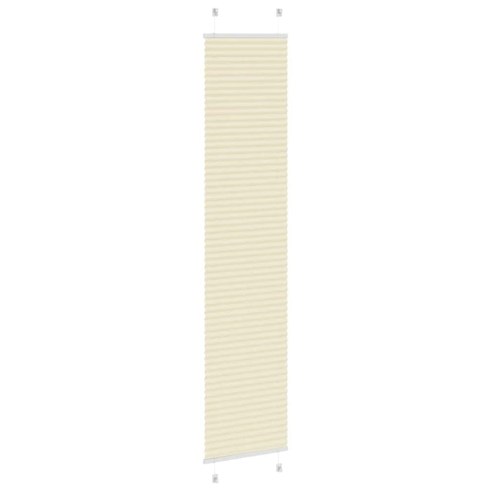 Jaluză plisată Crem 40x200 cm Lățime țesătură 39,4 cm - WALTI WALTI