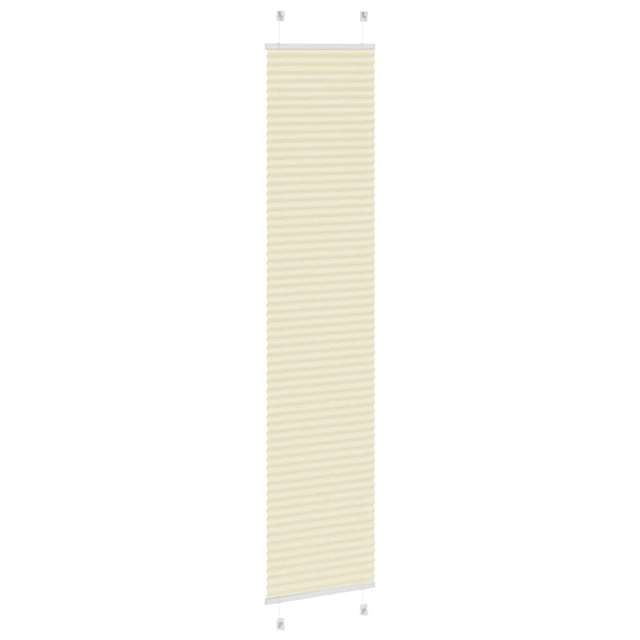 Jaluză plisată Crem 45x200 cm Lățime țesătură 44,4 cm - WALTI WALTI