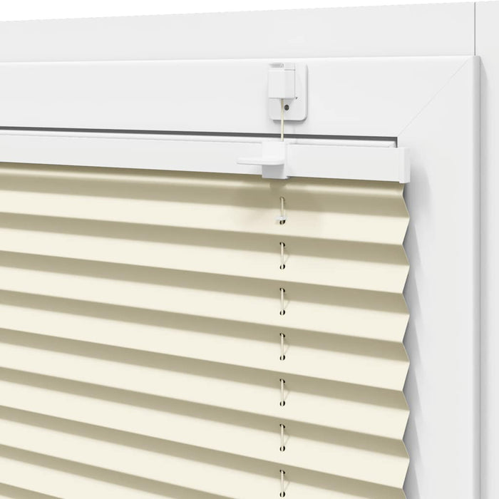 Jaluză plisată Crem 55x200 cm Lățime țesătură 54,4 cm - WALTI WALTI