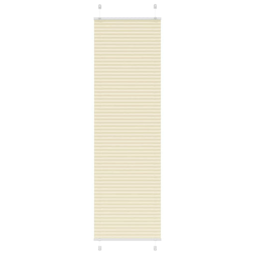 Jaluză plisată Crem 60x200 cm Lățime țesătură 59,4 cm - WALTI WALTI